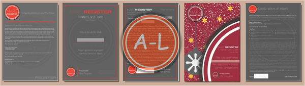 4/ Mars Claims: People From Nations A to L [~ $19]