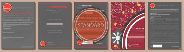 1/ Standard MARS Land Claim [~ $24]